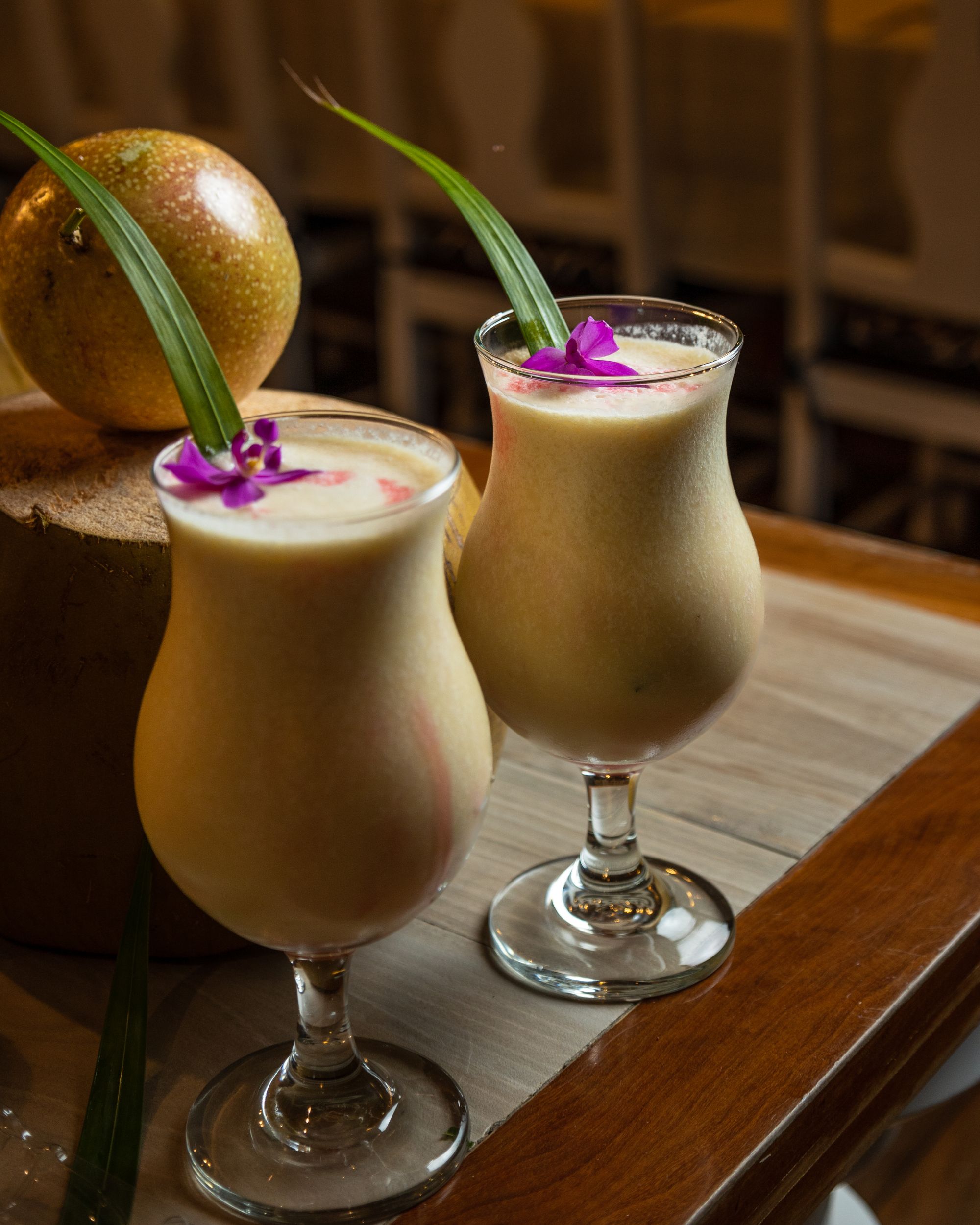 Tropical artisanal cocktails