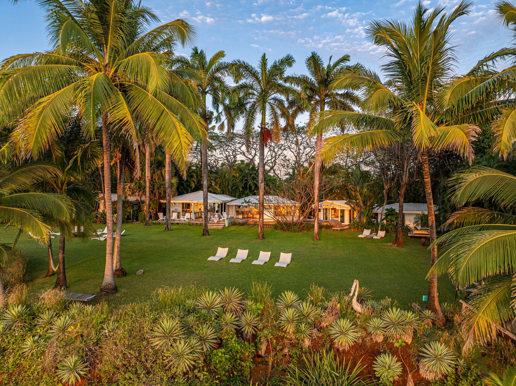 Villa Diosa del Mar at golden hour